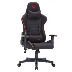 Кресло для геймеров GamePro GC575FB Black/Red UA