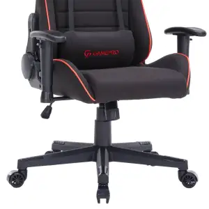 Кресло для геймеров GamePro GC575FB Black/Red UA