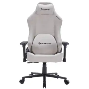 Крісло для геймерів GamePro FGC750 Fabric Light Grey (FGC750LG) UA