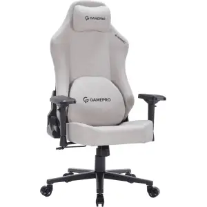 Крісло для геймерів GamePro FGC750 Fabric Light Grey (FGC750LG) UA