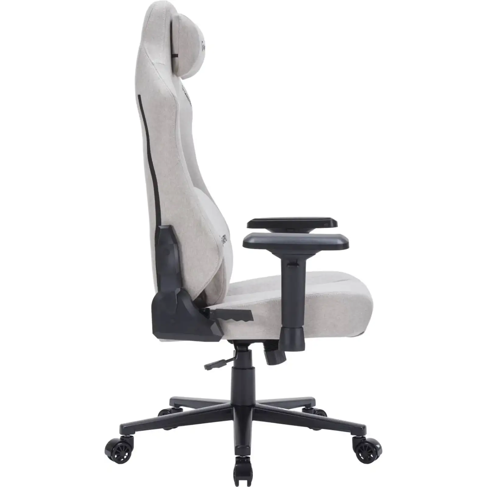 Крісло для геймерів GamePro FGC750 Fabric Light Grey (FGC750LG) UA