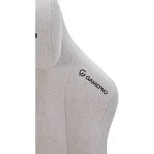 Крісло для геймерів GamePro FGC750 Fabric Light Grey (FGC750LG) UA