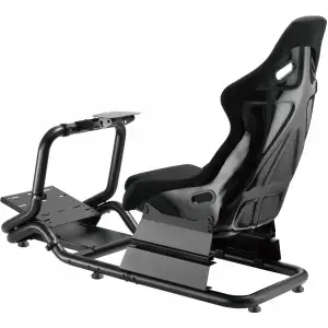 Кресло-кокпит с креплением для руля и педалей GamePro RS167 Black UA