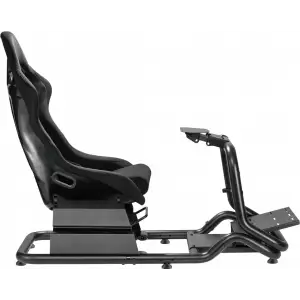 Кресло-кокпит с креплением для руля и педалей GamePro RS167 Black UA