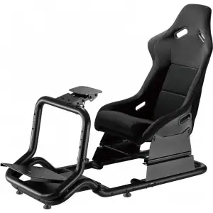 Кресло-кокпит с креплением для руля и педалей GamePro RS167 Black UA
