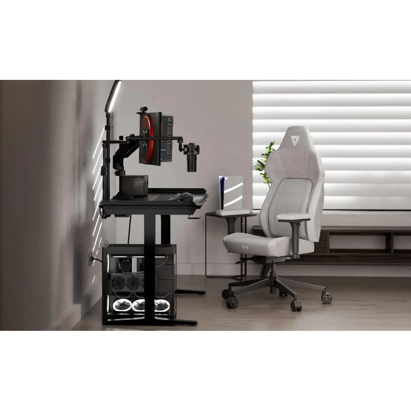 Кресло для геймеров TX3 Core Smart Loft Light Grey (TEGC-2070104.41) UA