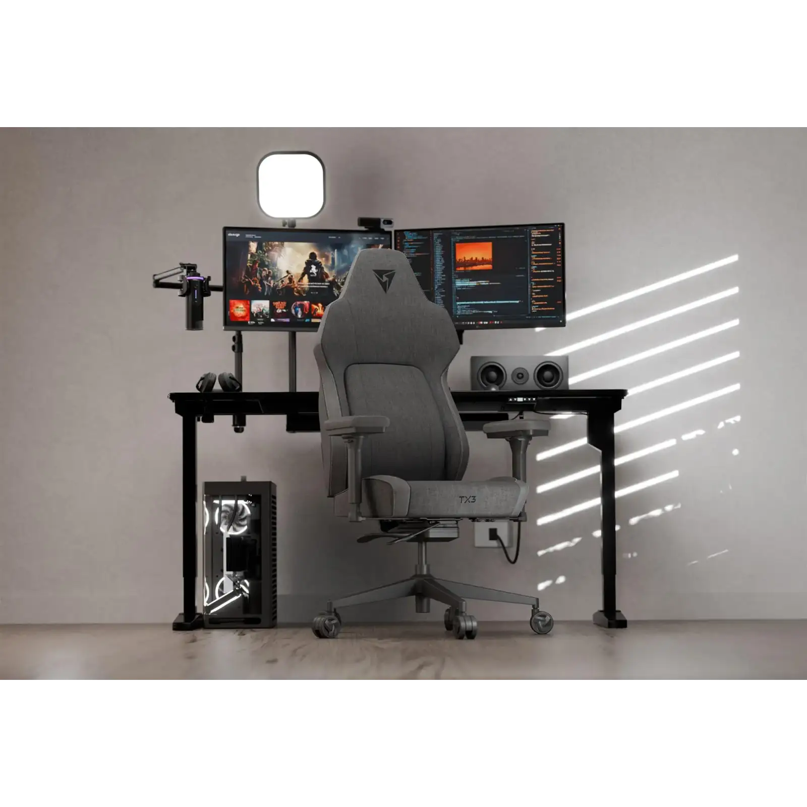Кресло для геймеров TX3 Core Smart Loft Dark Grey (TEGC-207010Z.Z1) UA