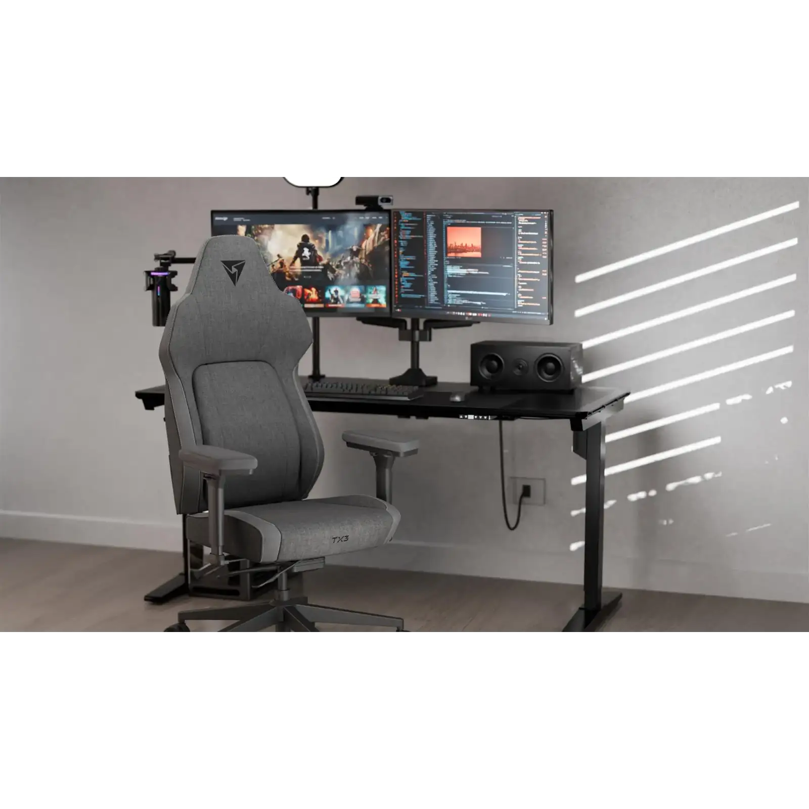 Кресло для геймеров TX3 Core Smart Loft Dark Grey (TEGC-207010Z.Z1) UA