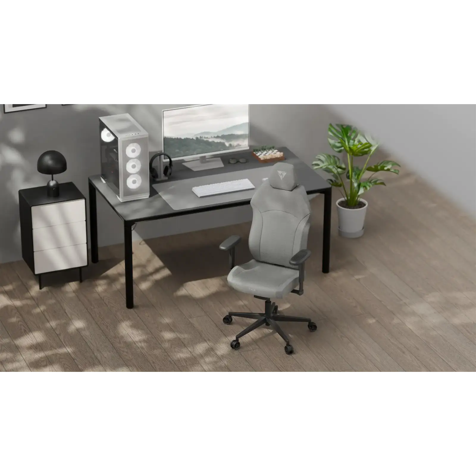 Кресло для геймеров TX3 Solo 360 Loft Air Light Grey (TEGC-2080104.41) UA