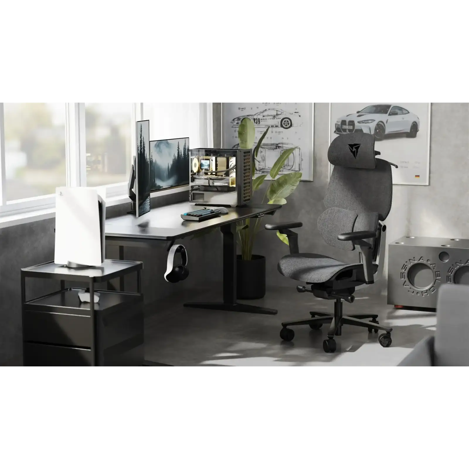 Кресло для геймеров TX3 Flex Pro Loft Dark Grey (TEGC-307510Z.Z3) UA