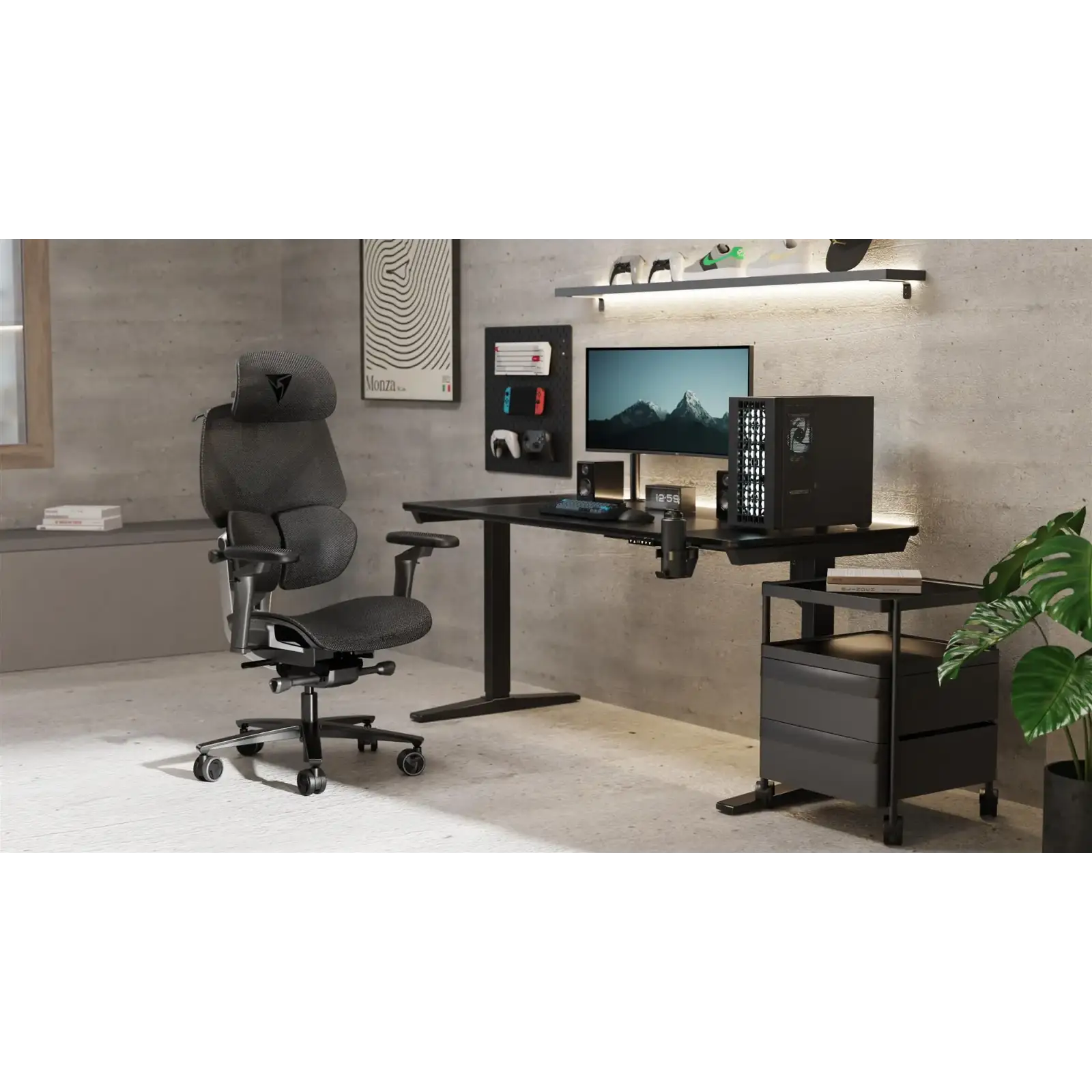 Крісло для геймерів TX3 Flex Pro Mesh Black (TEGC-3076101.12) UA