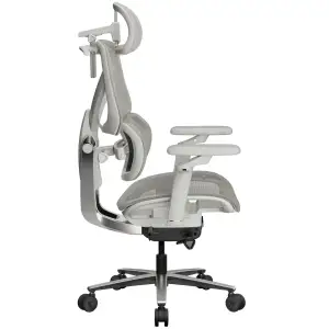 Кресло для геймеров TX3 Flex Pro Mesh Light Grey (TEGC-3076104.42) UA