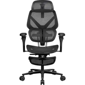 Кресло для геймеров TX3 Flex Pro Footrest Mesh Black (TEGC-3089101.11) UA