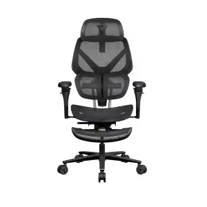 Кресло для геймеров TX3 Flex Pro Footrest Mesh Black (TEGC-3089101.11) UA