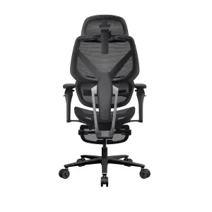 Кресло для геймеров TX3 Flex Pro Footrest Mesh Black (TEGC-3089101.11) UA