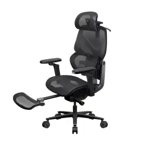 Кресло для геймеров TX3 Flex Pro Footrest Mesh Black (TEGC-3089101.11) UA