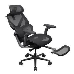 Кресло для геймеров TX3 Flex Pro Footrest Mesh Black (TEGC-3089101.11) UA