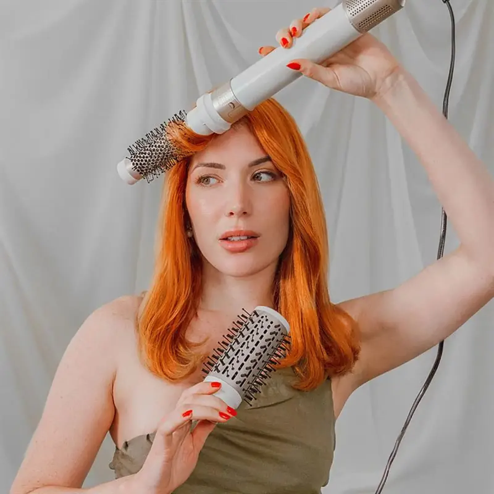 Стайлер Cecotec Bamba CeramicCare 12in1 AirGlam Champagne (CCTC-00249) UA