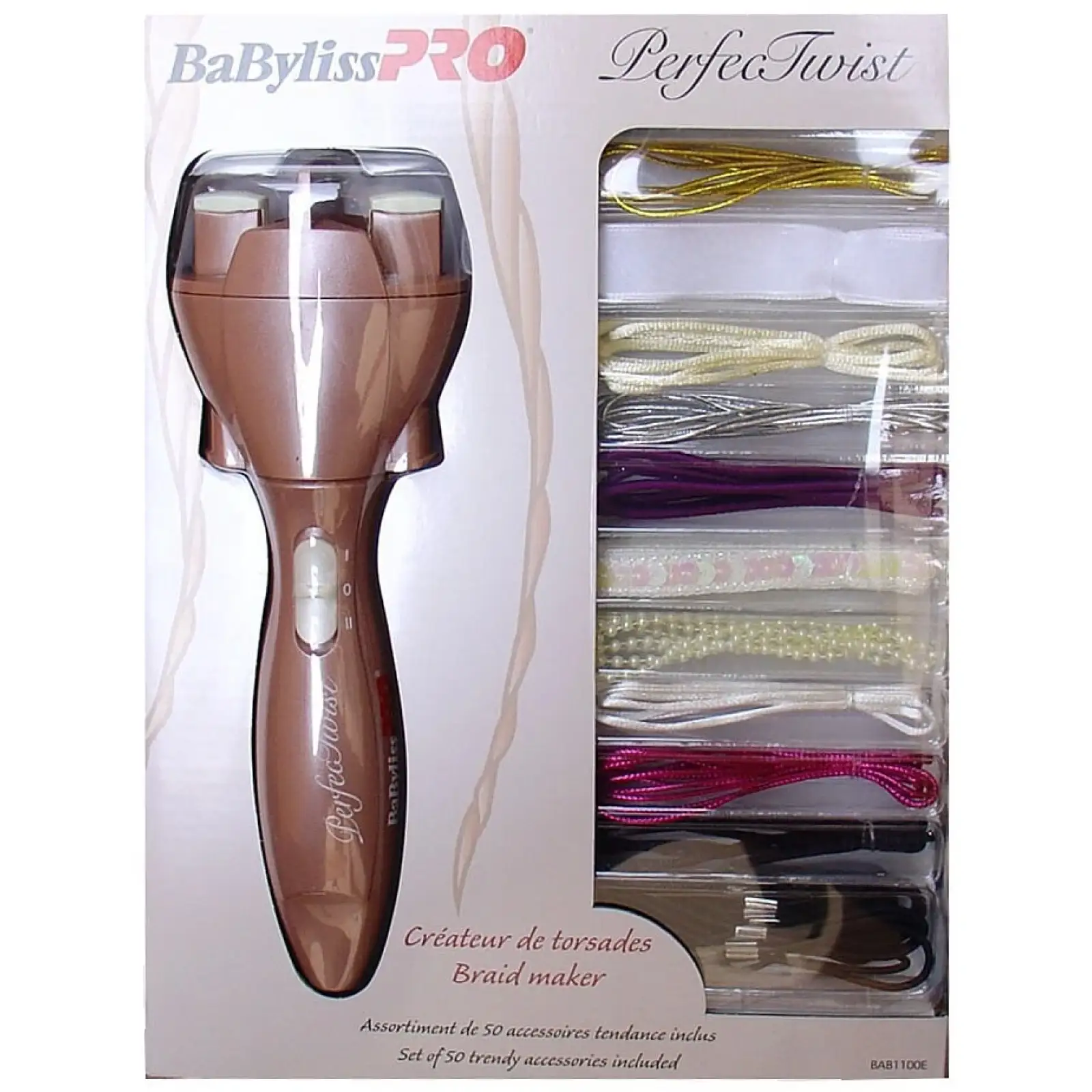 Прилад для укладання волосся Babyliss Pro Perfect Twist Starter Kit BAB1100E UA