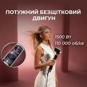 Стайлер Cecotec Bamba CeramicCare 8in1 AirGlisse Gyro Champagne (A01_EU01_112528) UA
