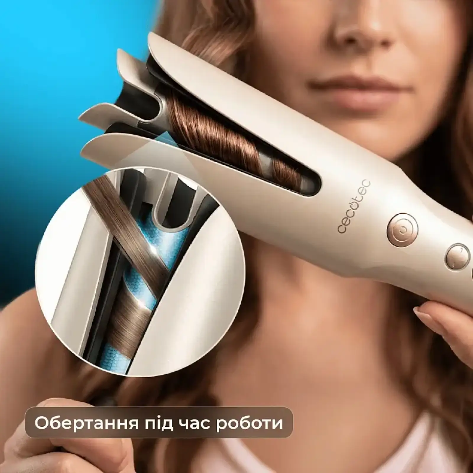 Прилад для укладання волосся Cecotec SurfCare Magic Waves Plasma (A01_EU01_122572) UA