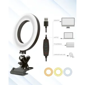 Кільцева USB LED-лампа ACCLAB AL-LR050 (1283126511578) UA