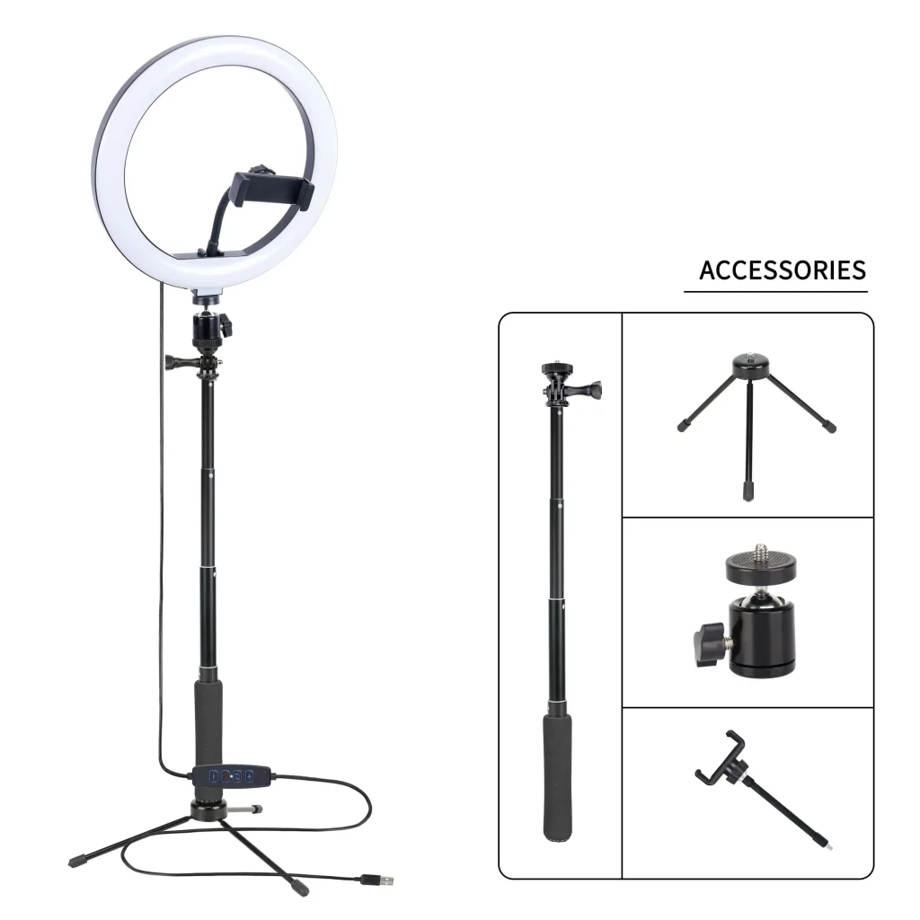 Кільцева USB LED-лампа Zomei ZM261 (kit3) 10