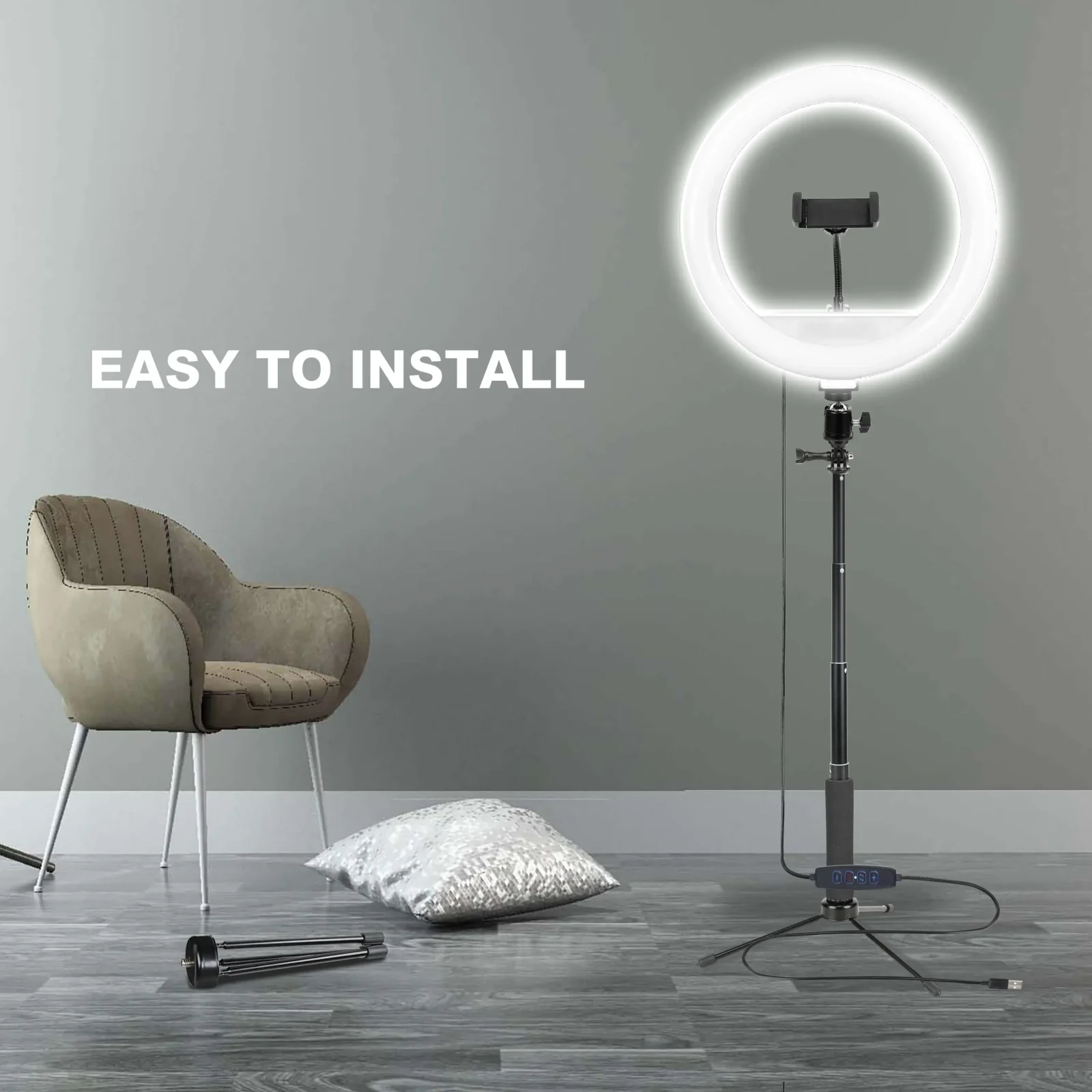 Кольцевая USB LED-лампа Zomei ZM261 (kit3) 10