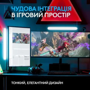 Лампа блогера Logitech Litra Beam TrueSoft Graphite (946-000020) UA