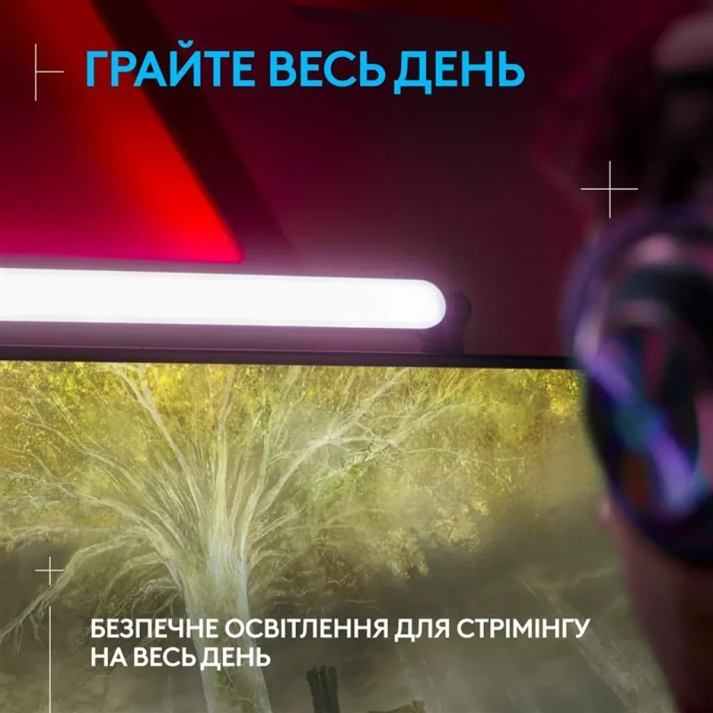Лампа блогера Logitech Litra Beam TrueSoft Graphite (946-000020) UA