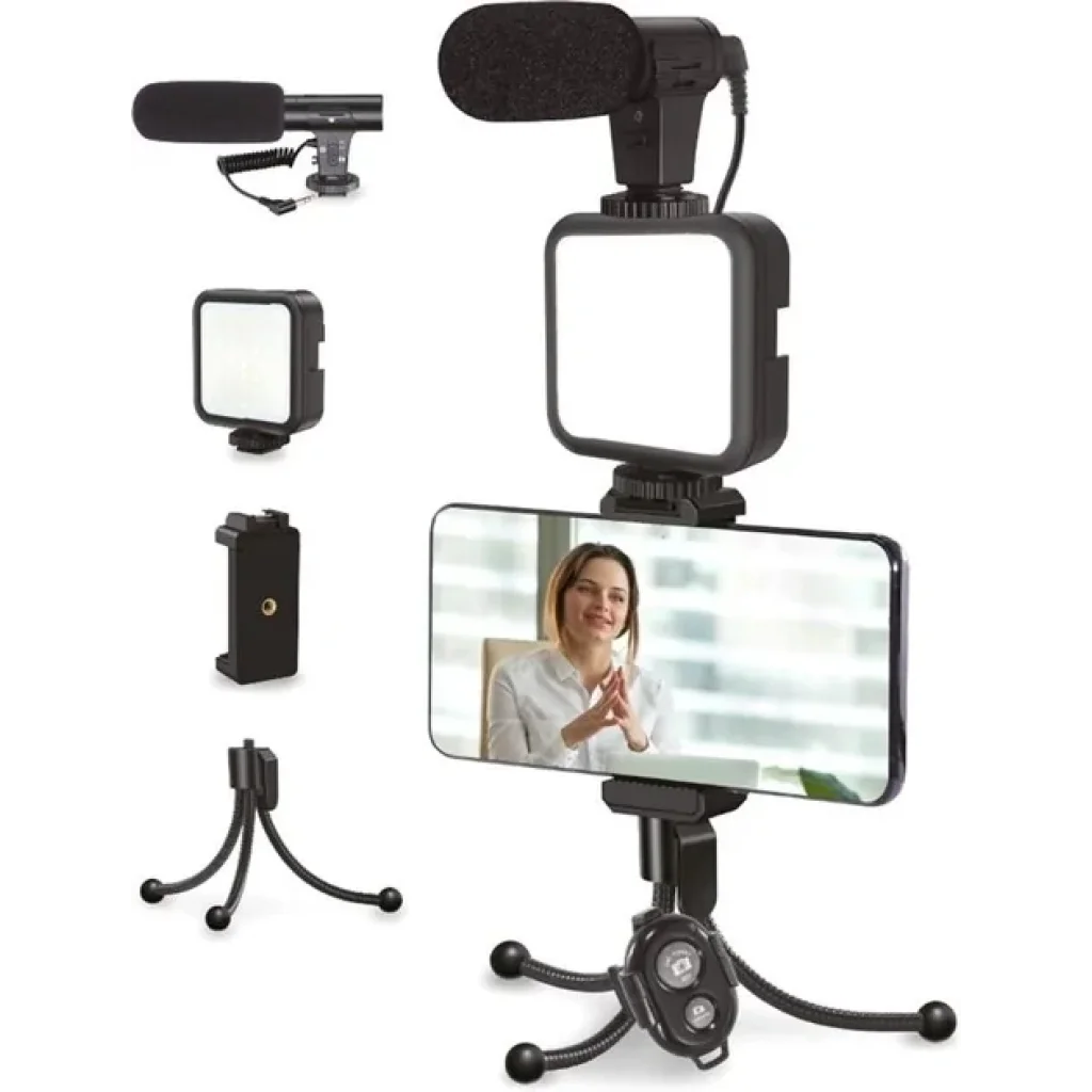 Комплект блогера Piko Vlogging Kit PVK-02LM (1283126515095) UA