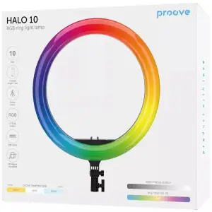 Кільцева LED-лампа Proove Halo 10 RGB White UA