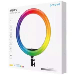 Кільцева LED-лампа Proove Halo 12 RGB White UA