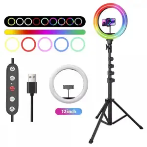 Кільцева LED-лампа Proove Halo 12 RGB White UA