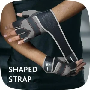 Рукавички для фітнесу Tavialo чоловічі M Black-Gray (189201007) UA