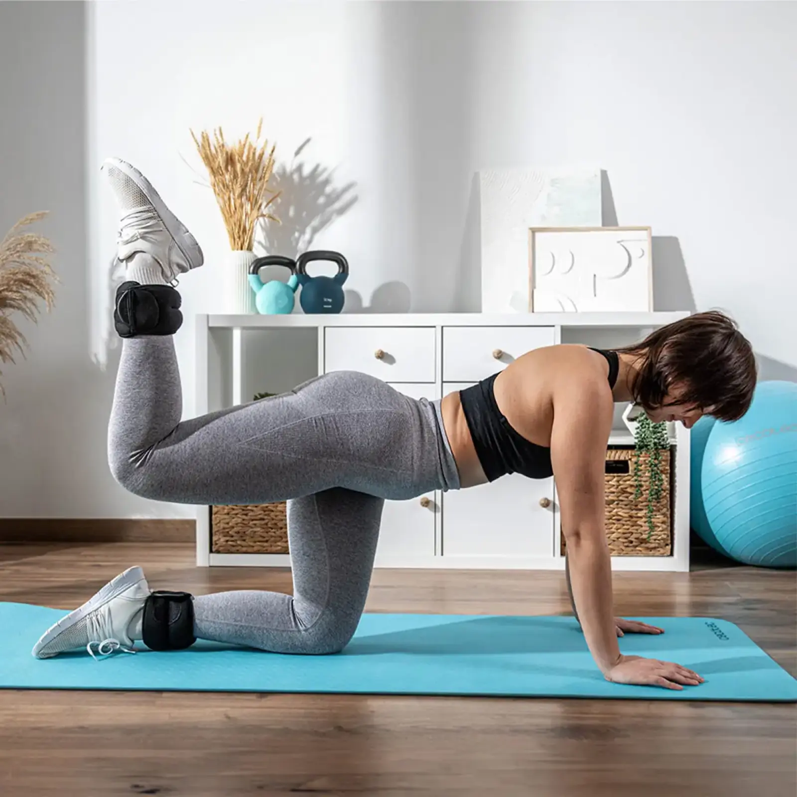 Утяжелители Cecotec Drumfit AnkleBell 2000 Neo (2шт по 2кг) (CCTC-07207) UA