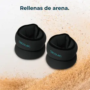 Утяжелители Cecotec Drumfit AnkleBell 2000 Neo (2шт по 2кг) (CCTC-07207) UA