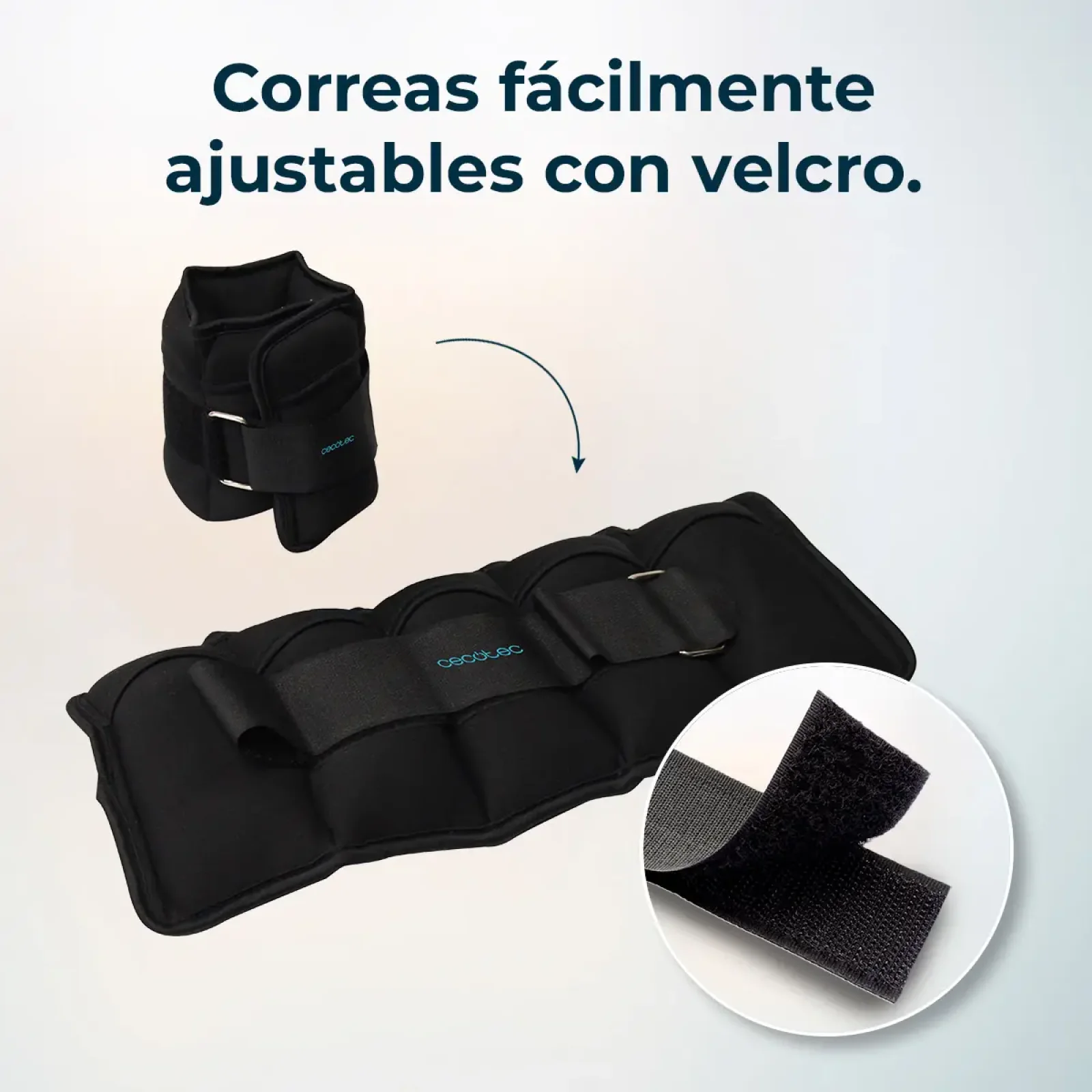 Обтяжувачі Cecotec Drumfit AnkleBell 2500 Neo (2шт по 2,5кг) (CCTC-07208) UA