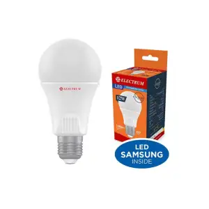 Лампа светодиодная стандартная Electrum 12W E27 4000K (A-LS-1921) UA