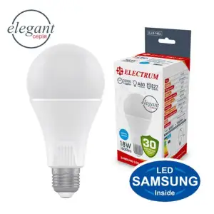 Лампа светодиодная стандартная Electrum 18W E27 6500K A-LS-1453 UA
