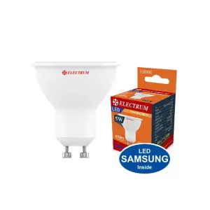Лампа светодиодная Electrum 5W MR-16 GU10 3000K (A-LR-0070) UA