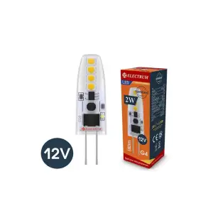 Лампа светодиодная капсула Electrum 2W G4 3000K (A-LC-0907) UA