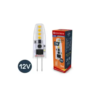 Лампа светодиодная капсула Electrum 2W G4 4000K (A-LC-0908) UA