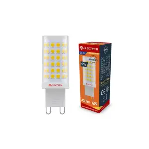 Лампа светодиодная капсула Electrum 5W G9 3000K (A-LC-1897) UA