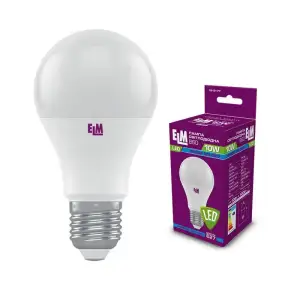 Лампа светодиодная стандартная ELM 10W E27 4000K (18-0177) UA