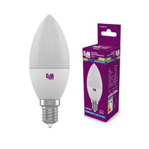 Лампа светодиодная свеча ELM 6W E14 4000K (18-0013) UA