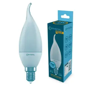 Лампа светодиодная свеча Crystal Gold 7W E14 4000K (C37-023) UA