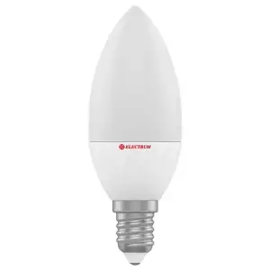 Лампа светодиодная свеча Electrum 6W E14 3000K (A-LC-1007) UA