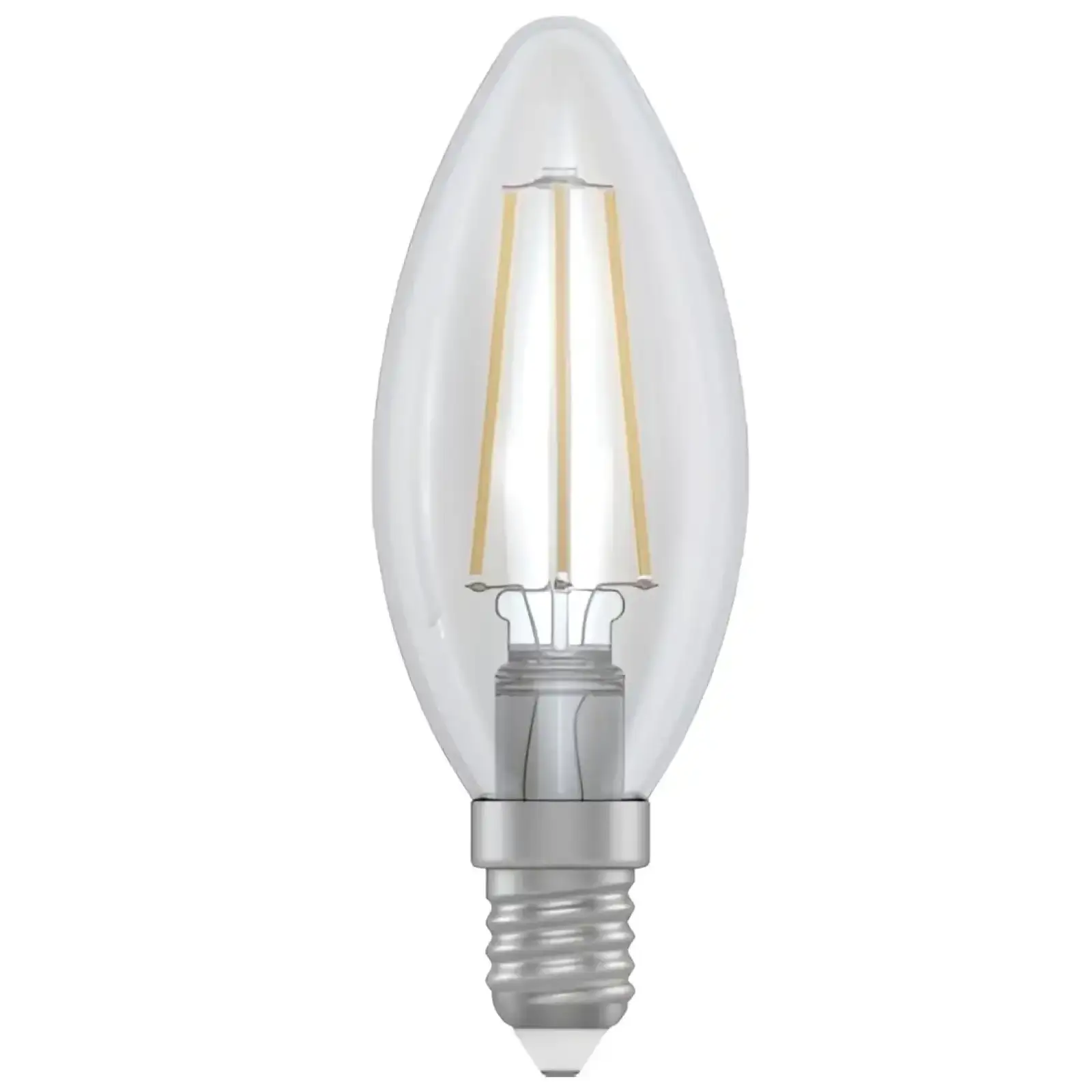 Лампа светодиодная свеча ретро Electrum Filament 4W E14 4000K (A-LC-1367) UA