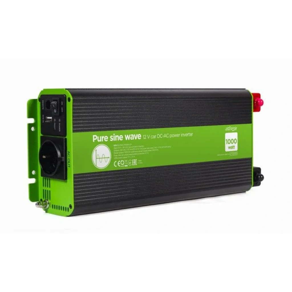 Автомобильный инвертор EnerGenie EG-PWC-PS1000-01 1000W UA